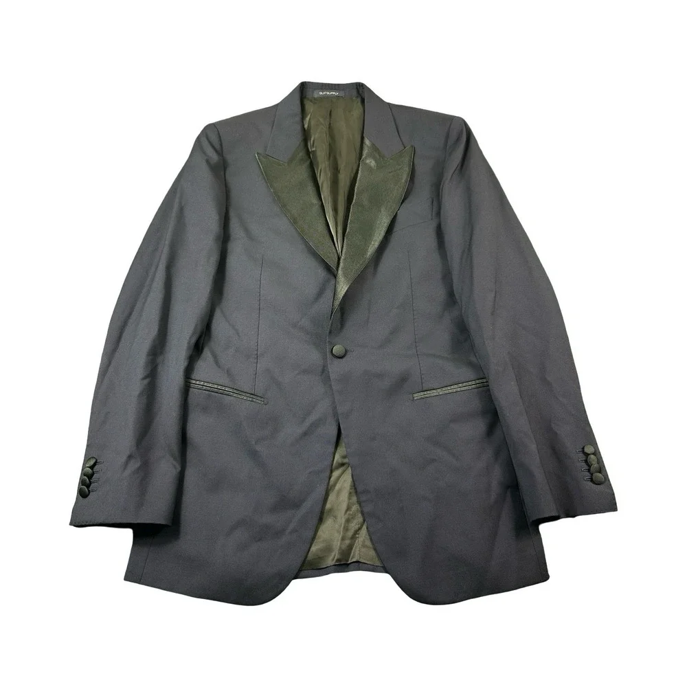 Suit Supply Lazio Midnight Blue Vitale Barberis Wool Blazer SIze 36R
